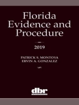 cover image of Florida Evidence and Procedure